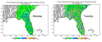 Gfms Flood Detection Maps From Hurricane Irma Nasa Earth