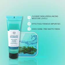 body seaweed deep cleansing gel wash