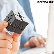 infinity fidget cube legetøj black