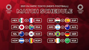 Collection by mycoffeeboy • last updated 11 days ago. Match Schedule Olympics Tokyo 2021 Group Stage Jungsa Football Youtube