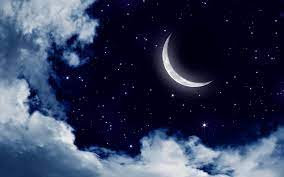 night sky moon pictures wallpapers com