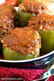 clic stuffed peppers a family feast