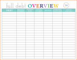 Excel Bill Tracker Template Financial Spreadsheets Templates Free
