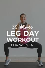 30 Minute Leg Day Workout