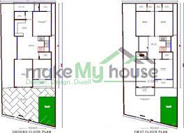 Buy 37x82 House Plan 37 By 82 Front