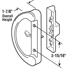 Sliding Glass Door Handle Set