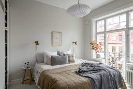 calming light grey bedroom wall ideas