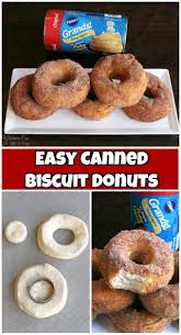 easy canned biscuit donuts kitchen