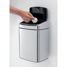 Bathroom Trash Can Touch Bin 4772