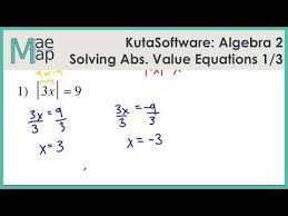 algebra 2 absolute value worksheet