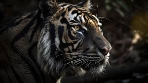 light background black tiger pictures