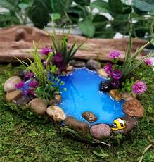 Fairy Garden Pond Miniature Pond Fairy