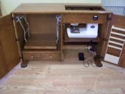 Check out our sewing machine cabinet selection for the very best in unique or custom, handmade pieces from our shops. Parsons Electric Lift Sewing Machine Cabinet With Room For Your Serger On Popscreen