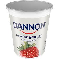 dannon nonfat yogurt strawberry 32oz
