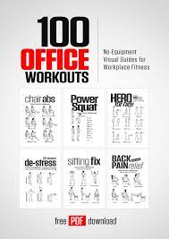 100 office workouts by darebee
