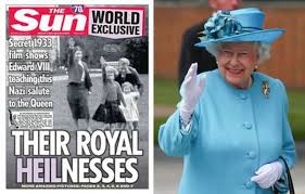 Palace Scolds Sun for Publishing Queen's Childhood 'Nazi Salute' – The  Forward