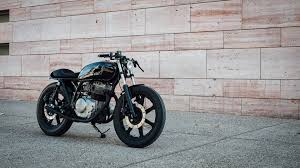 yamaha xs400 cafe racer dark solvent