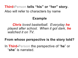 Example of a paper in third person   Example of interview essay format SlideShare resume third person