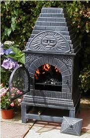 This chiminea is unique and a definite conversation piece. Product46 Outdoor Fireplace Chiminea Outdoor Fireplace Pizza Oven