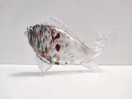 Vintage Murano Glass Fish Decorative