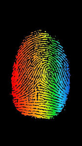 rasta life colours fingerprint