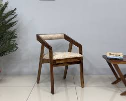 sheesham wood chair restro natural