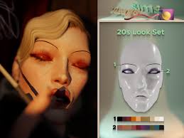 20s look beauty set the sims 4
