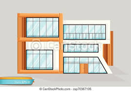 *this post is sponsored by pinky's iron doors and contains affiliate links. Modern House Front View Vector Architecture Facade Detailed Illustrations Modern House Front View Vector Architecture Canstock