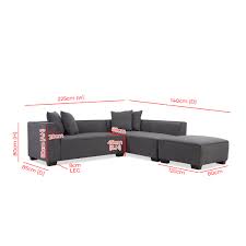 best no 1 l shaped sofa fsh furniture