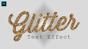 glitter text effect photo effects