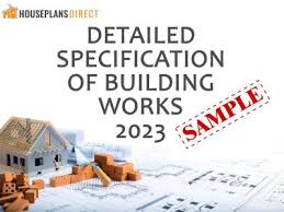 Building Specifications Template For