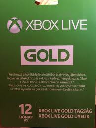xbox live gold 1 hónap 2020