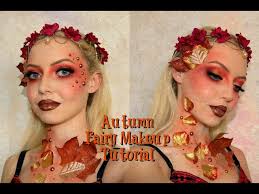 autumn fairy halloween makeup