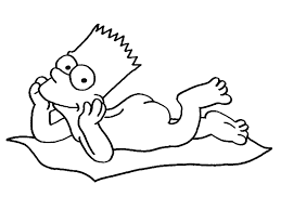 For the comic story, see bartman (comic book story). Funny Bart Simpson Coloring Page Free Printable Coloring Pages For Kids