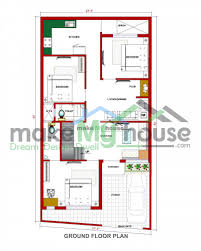 Buy 26x50 House Plan 26 By 50 Front