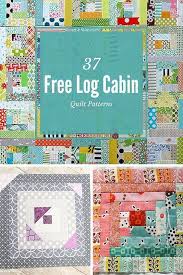 37 Free Log Cabin Quilt Patterns We