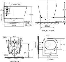 Tf31057 Concept Nuovo Wall Hung Toilet