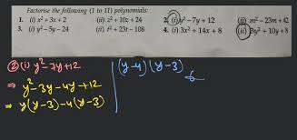 11 Polynomials