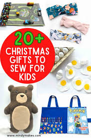 christmas gifts to sew for kids