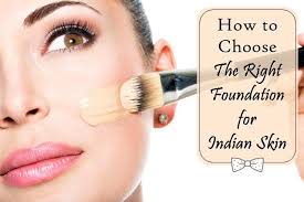right foundation for indian skin