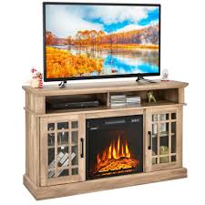 Fireplace Tv Stand 48 W 1400w