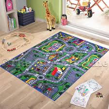 kids fun play rug car mat