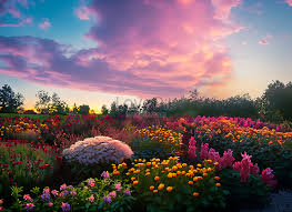 flower garden images hd pictures for