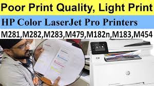 hp color laserjet pro printer