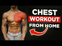10 min home chest shoulders workout