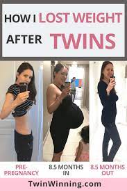 how i lost weight after twins my