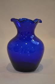 Intage Cobalt Blue Vases Cobalt Blue