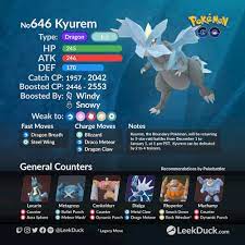 Kyurem Raid Hour - Leek Duck | Pokémon GO News and Resources