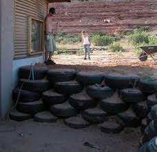 Car Tyre Retaining Wall Gabion1 Australia