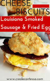 sausage egg cheese biscuit with